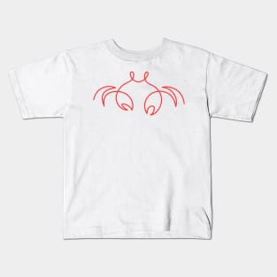 Red Crab Kids T-Shirt